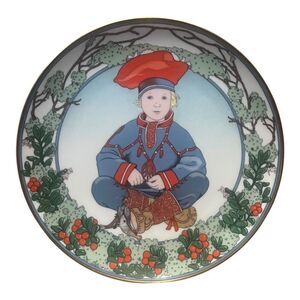 UNICEF Collector Plate Child Of Norway Plate #8 By Villeroy & Boch Ceramic EUC